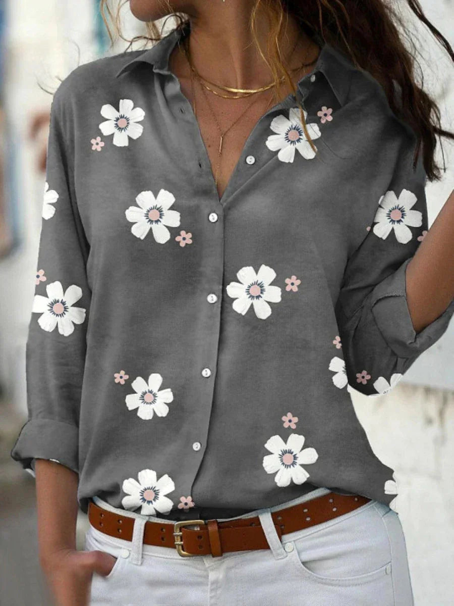 Joséphine | Elegant Floral Blouse