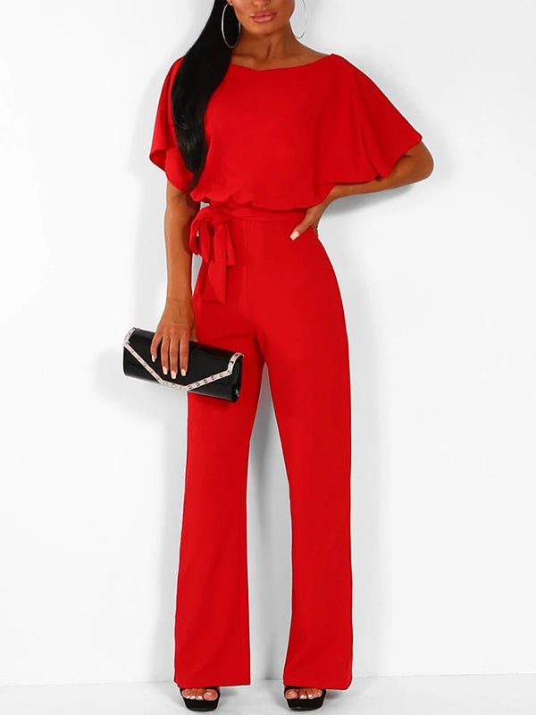 Lara | Elegant Belted Maxi Dress