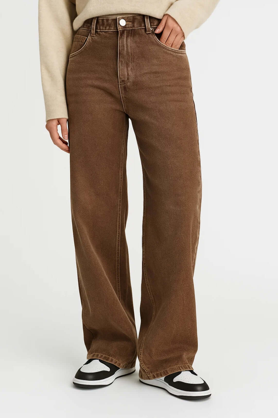 Sorella | Women's High Waist Wide Leg Jeans