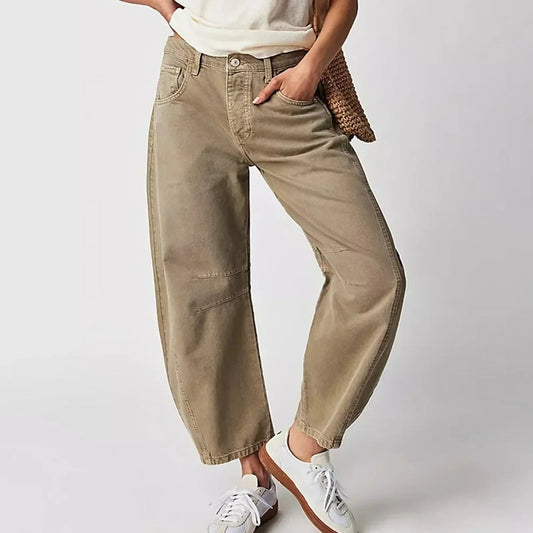Harper | Trendy Barrel Leg Jeans