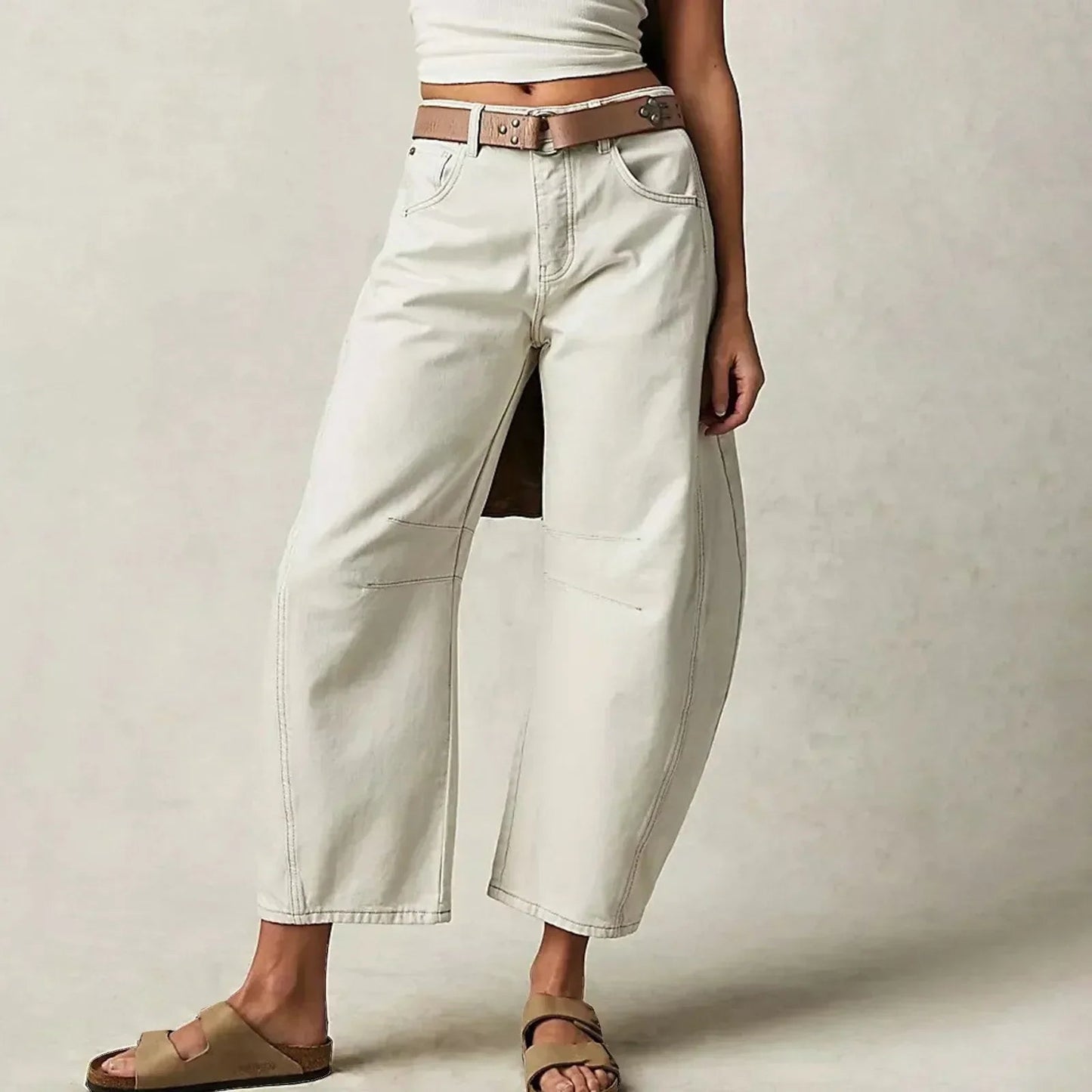 Harper | Trendy Barrel Leg Jeans