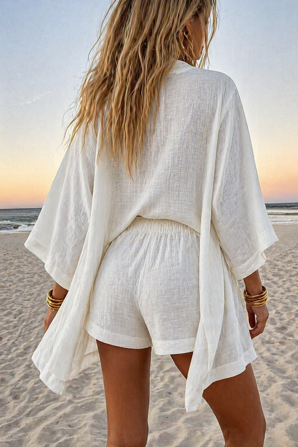 Seraphine | Three Piece Kimono Lounge Set