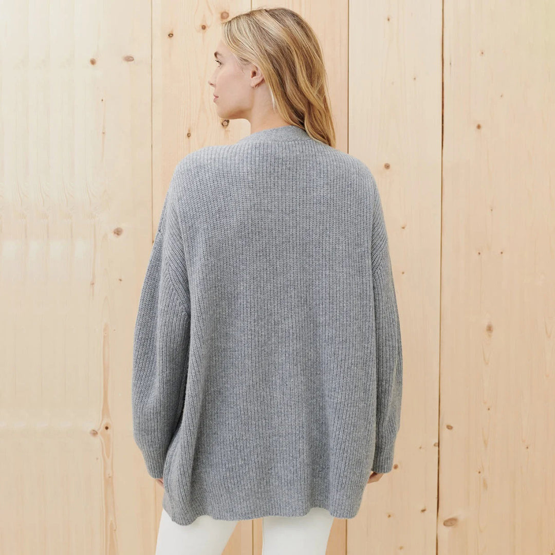 Noélisse | Women's Oversized Rib Knit Cardigan