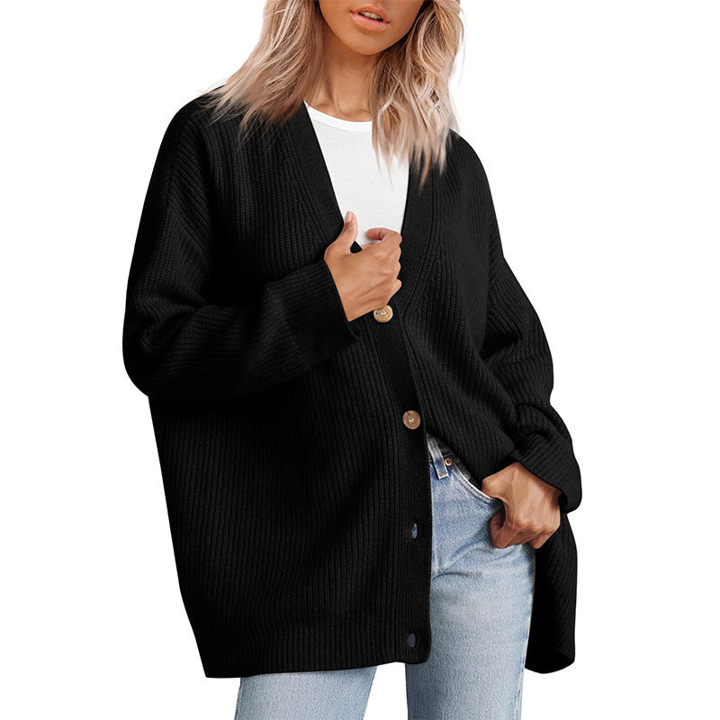 Noélisse | Women's Oversized Rib Knit Cardigan