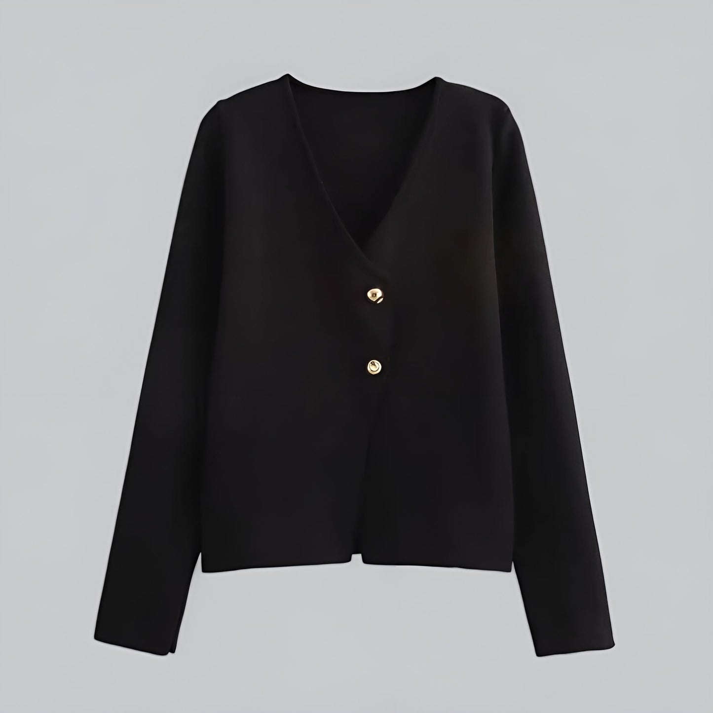 Maëlynn | Women's V-Neck Knit Cardigan