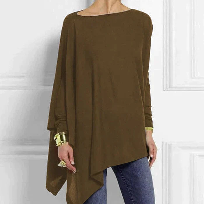 Seraphine | Women's Asymmetrical Long Sleeve Tunic
