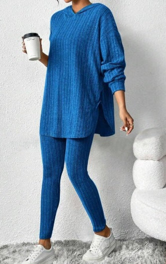 Alessia | Women's Hooded Two Piece Lounge Set