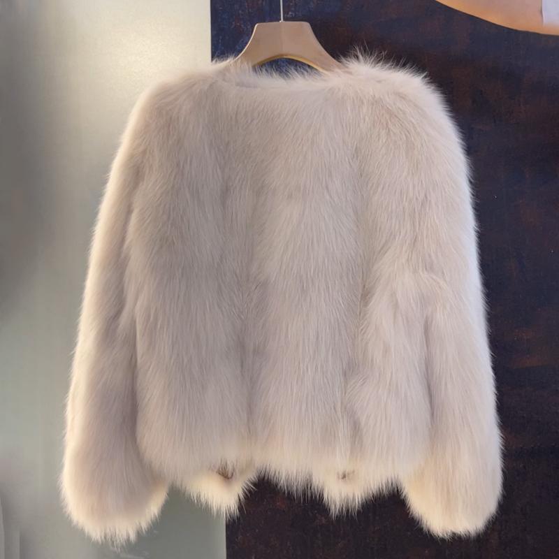 Odessa | Faux Fur Jacket with Buckle Detail