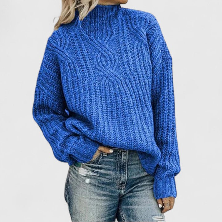 Celestine | Elegant Lightweight Draped Sweater