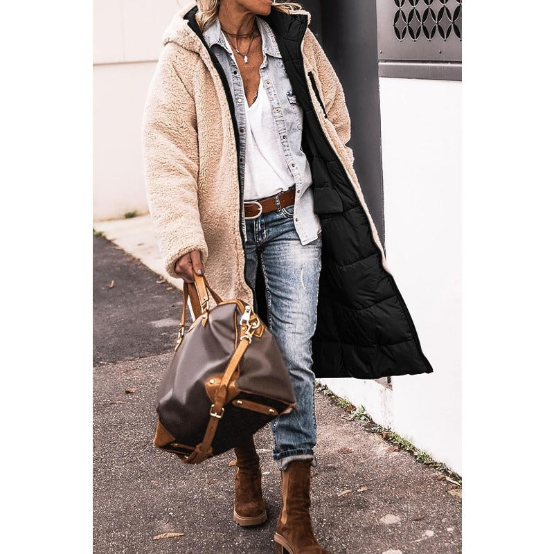 Helena | Women's Long Hooded Down Puffer Winter Coat
