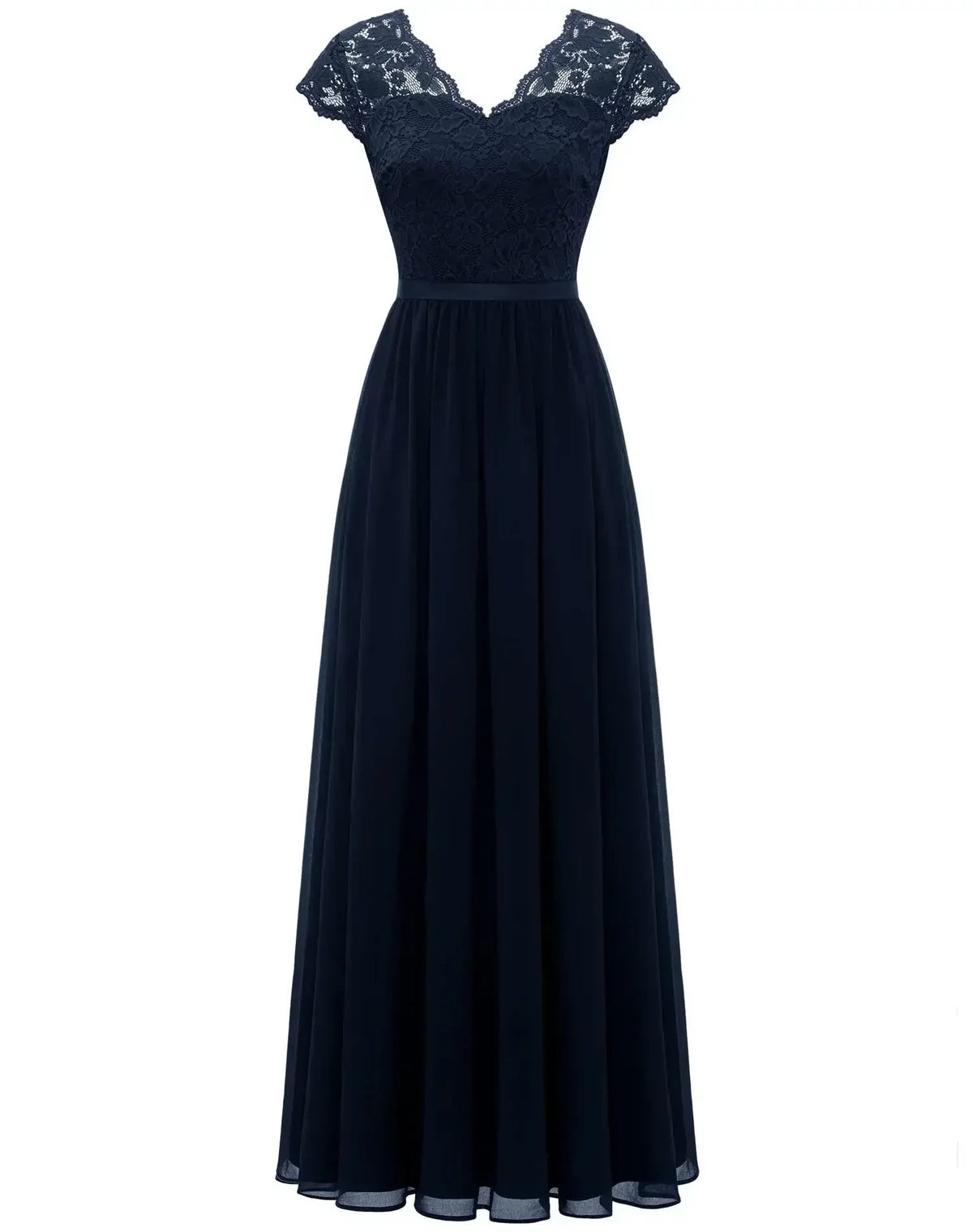 Helena | Lace Christmas Party Maxi Dress