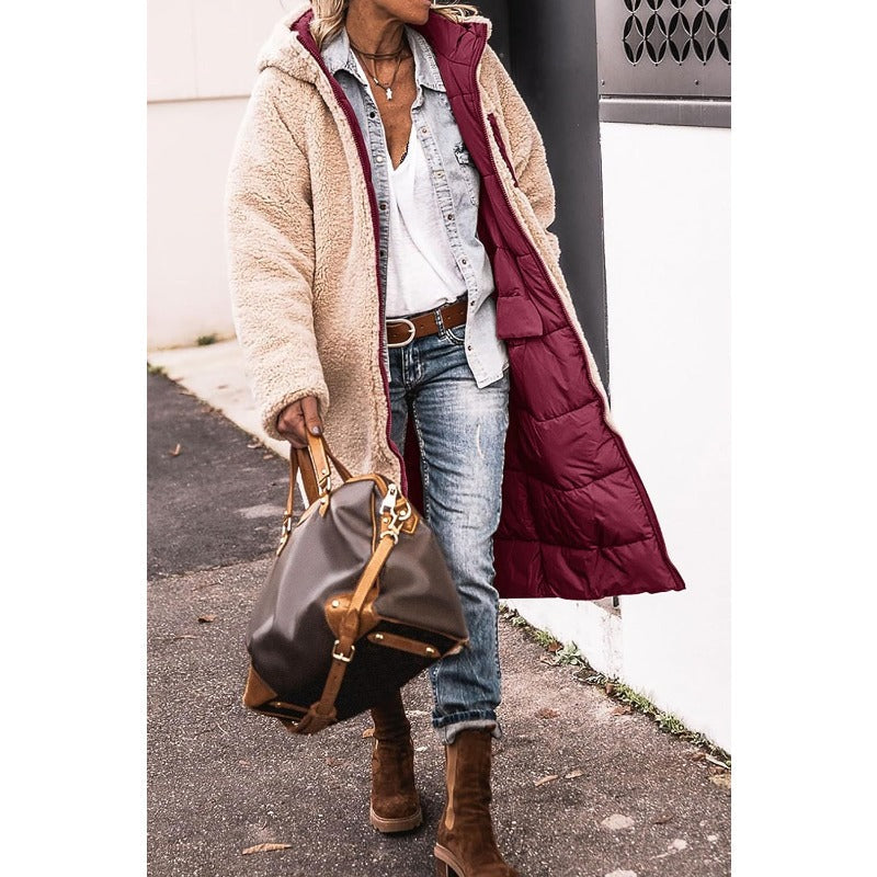 Helena | Women's Long Hooded Down Puffer Winter Coat