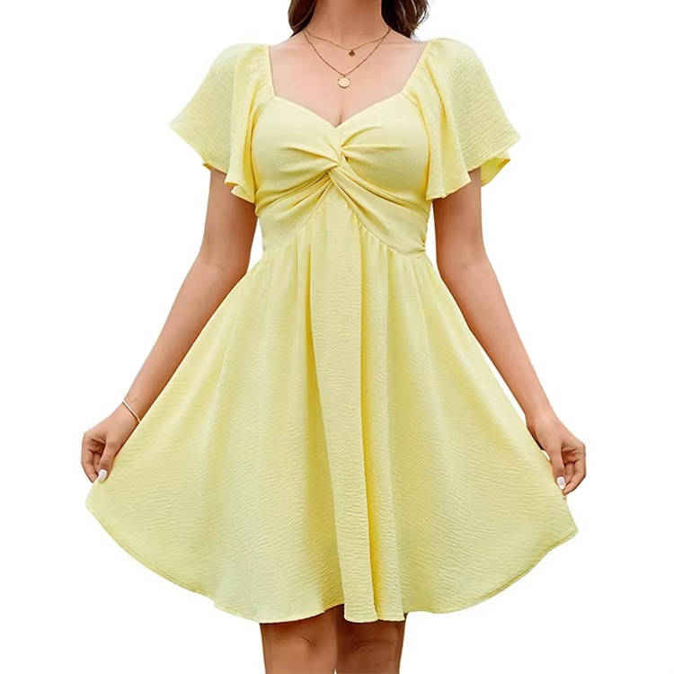 Seraphina | Elegant Chiffon Mini Dress for Women