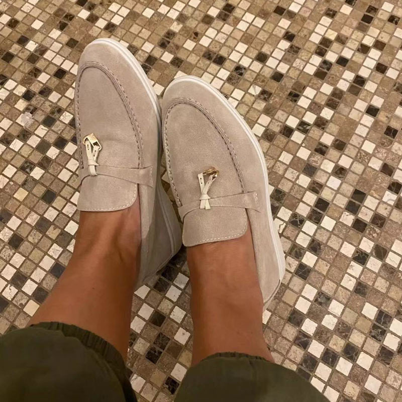 Elysia | Pointed Toe Slip-On Loafers