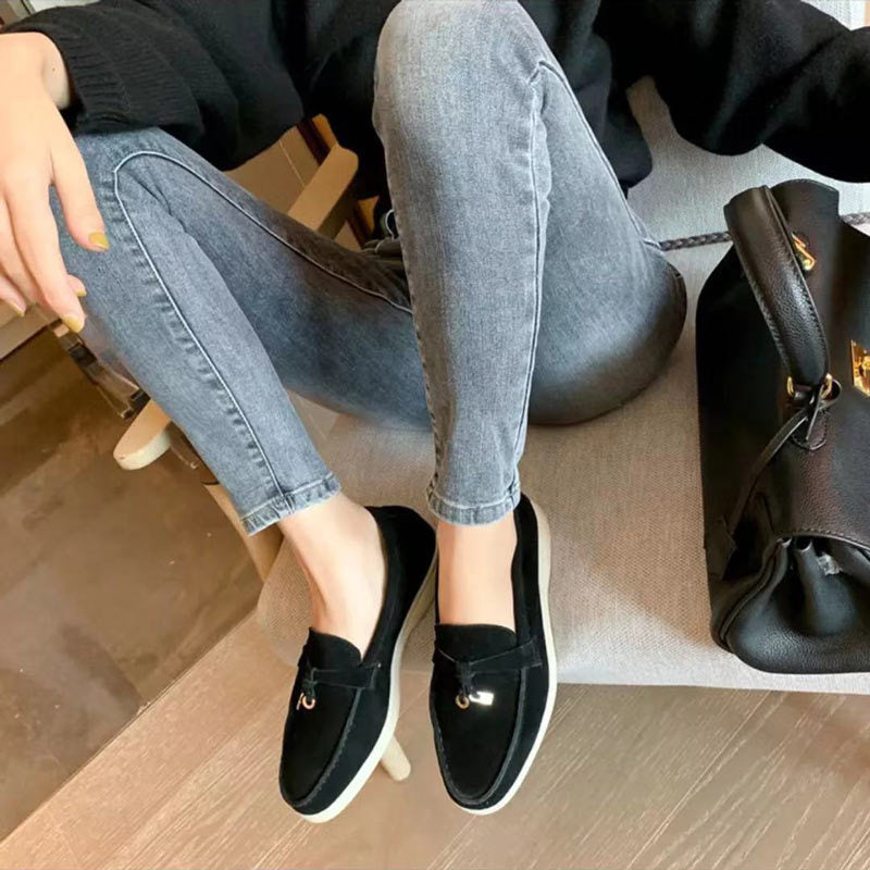 Elysia | Pointed Toe Slip-On Loafers