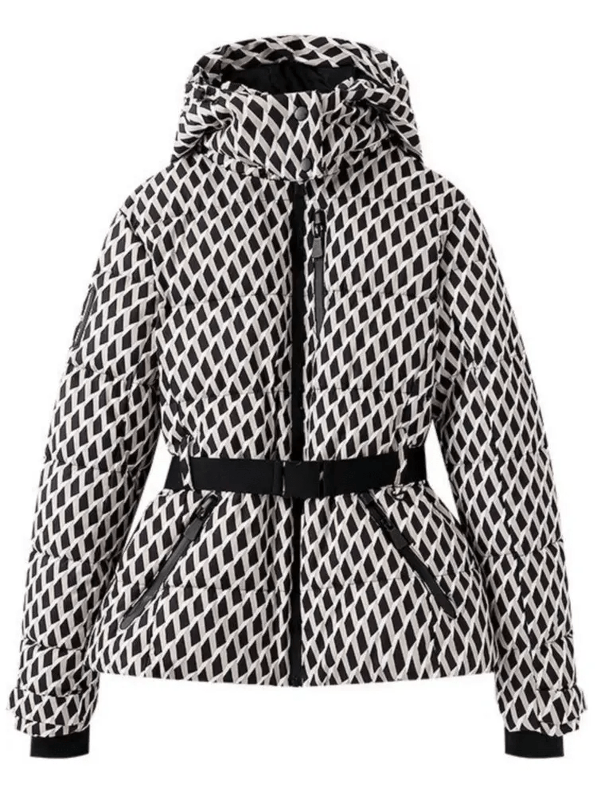 Liesel | Women's Waterproof Insulated Belted Puffer Ski Jacket