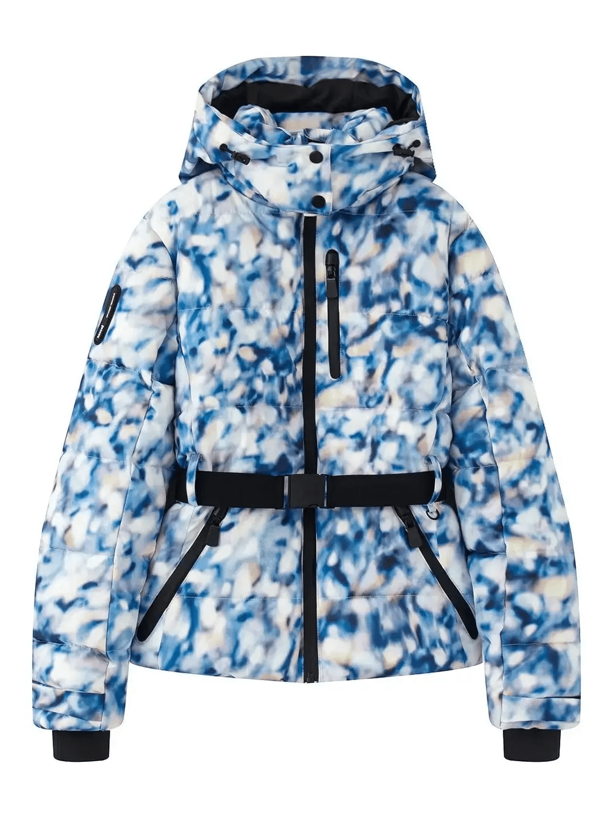 Liesel | Women's Waterproof Insulated Belted Puffer Ski Jacket