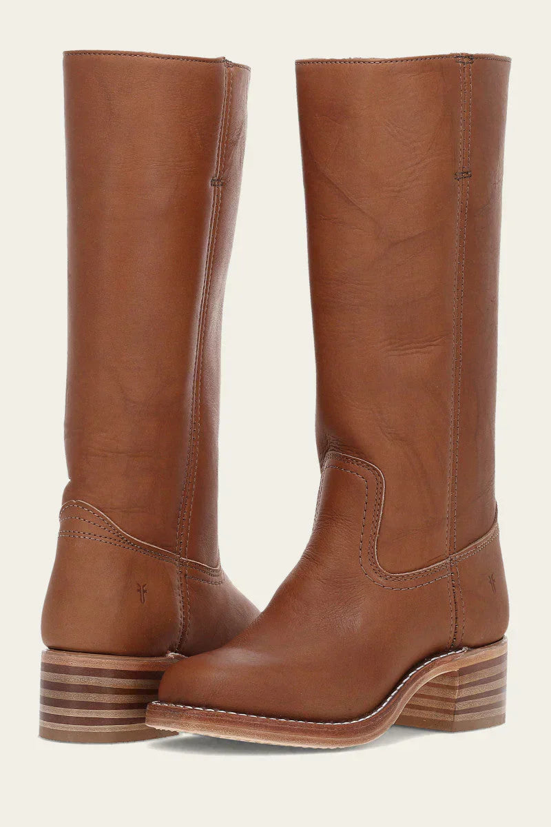 Women's Pointed-Toe Leather Western Cowboy Boots
