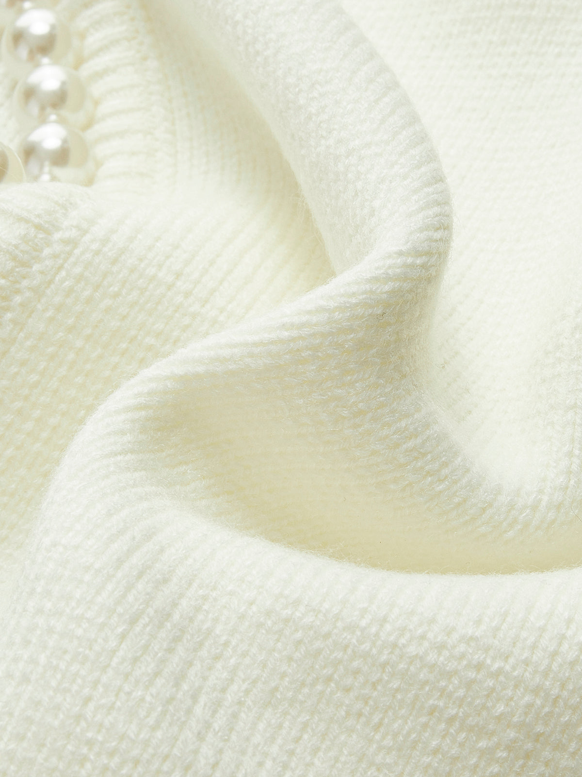 Leonora | Women's Beaded Open-Front Knit Cardigan