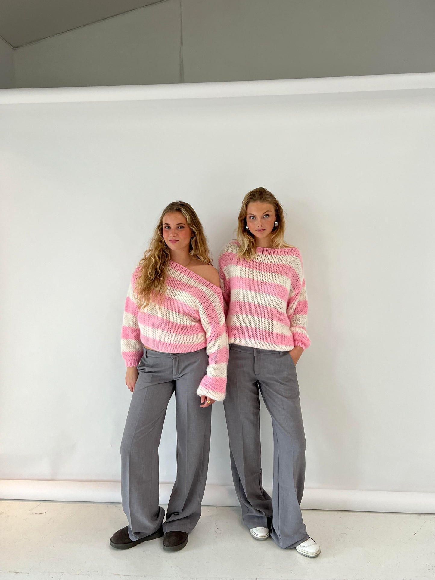 Esméralde | Women's Oversized Striped Knit Jumper