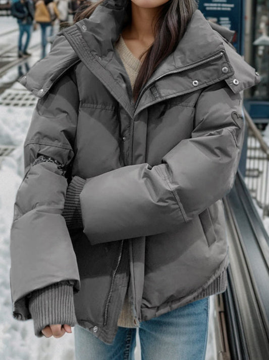 Kaia | Women's Oversized Hooded Puffer Jacket