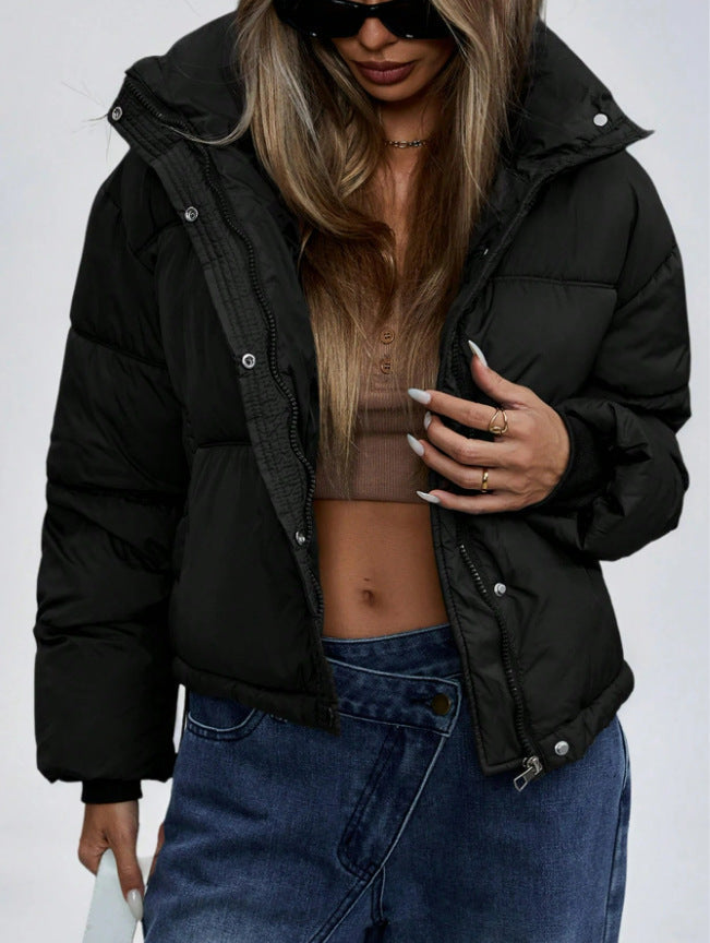 Isalène | Women's Cropped Puffer Jacket