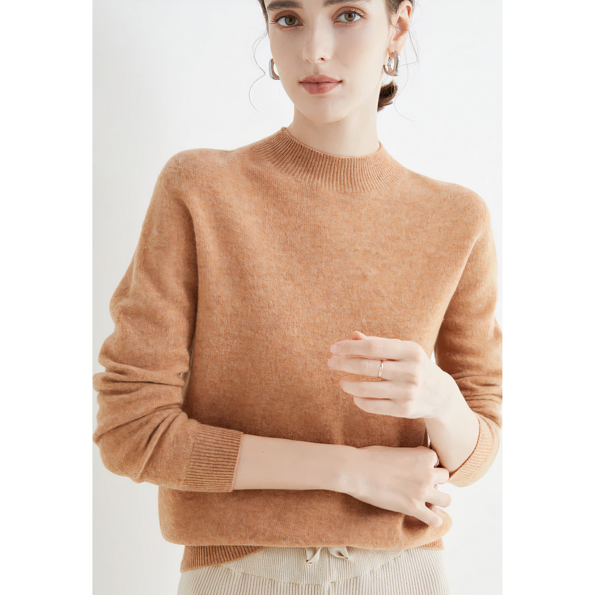 Amara | Women's Soft Knit Crew Neck Winter Jumper