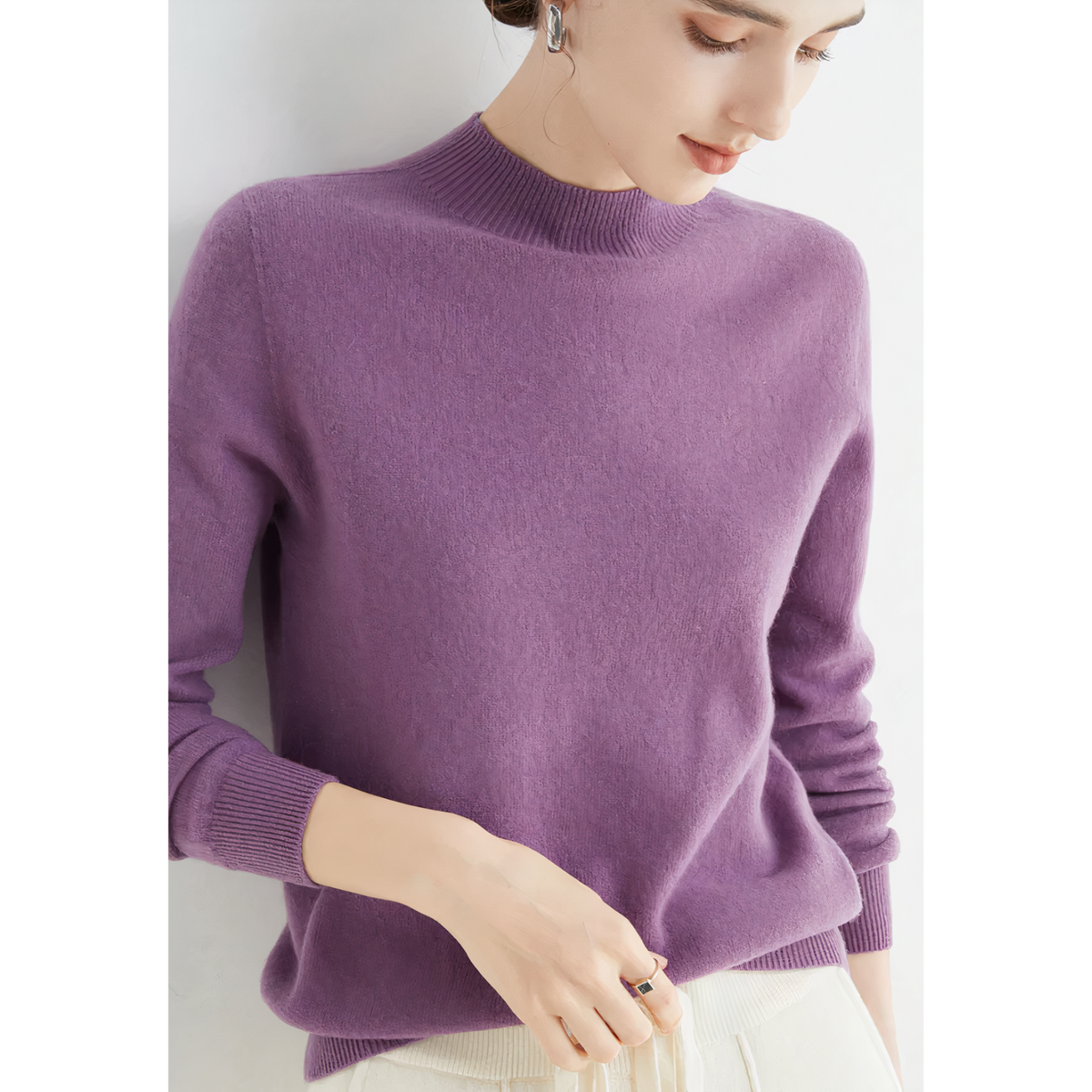 Amara | Women's Soft Knit Crew Neck Winter Jumper