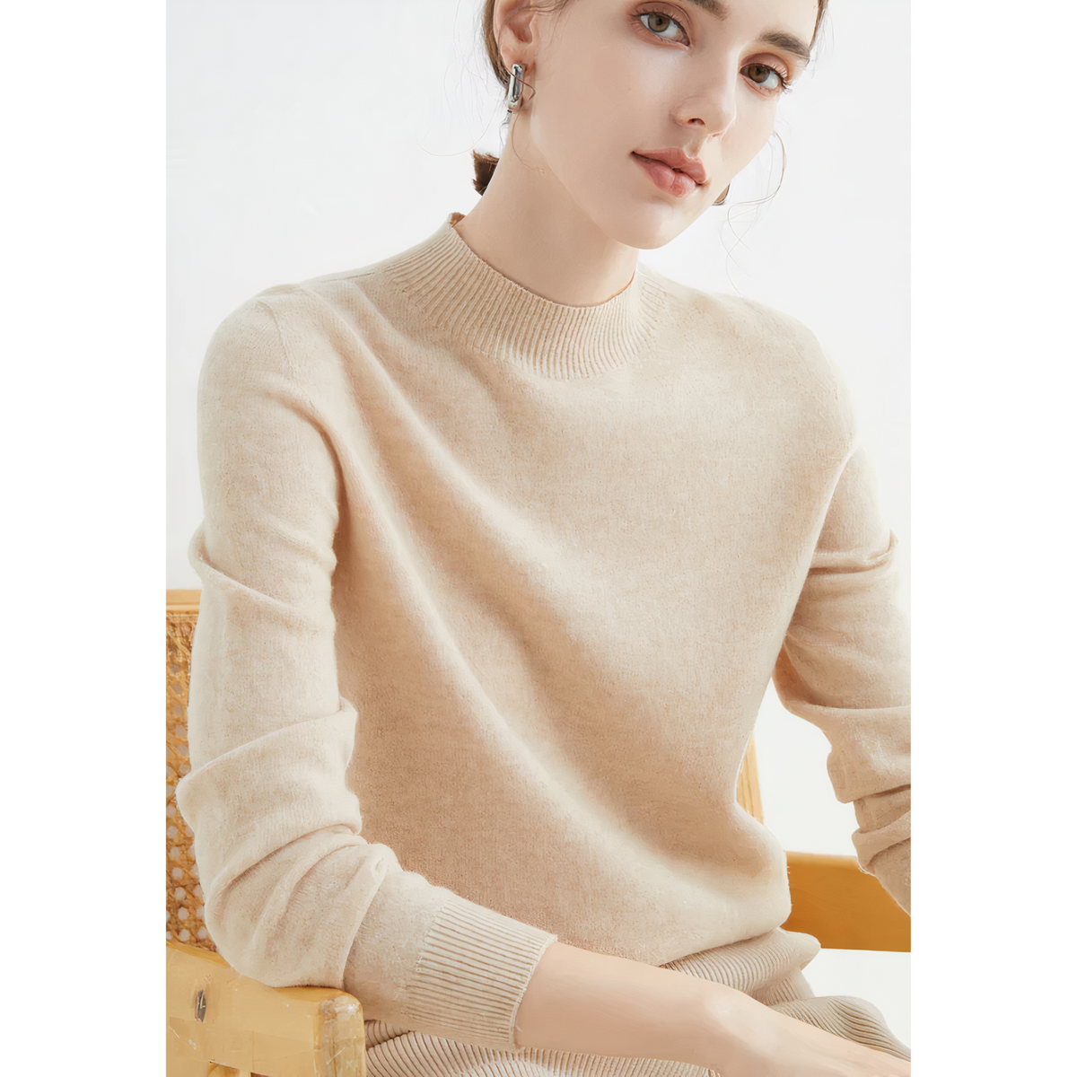 Amara | Women's Soft Knit Crew Neck Winter Jumper