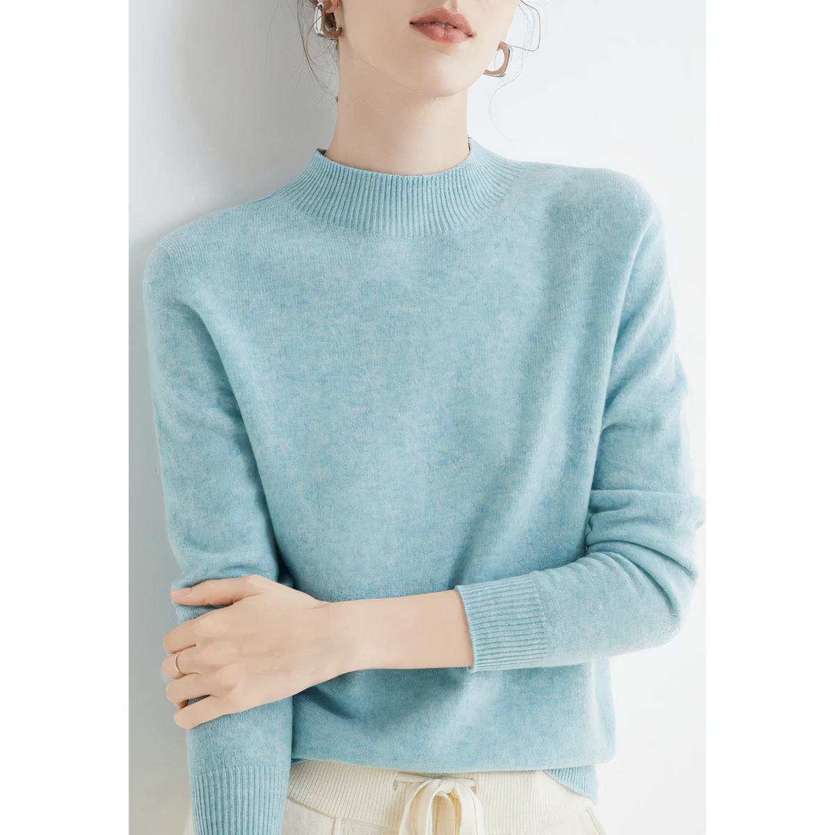 Amara | Women's Soft Knit Crew Neck Winter Jumper