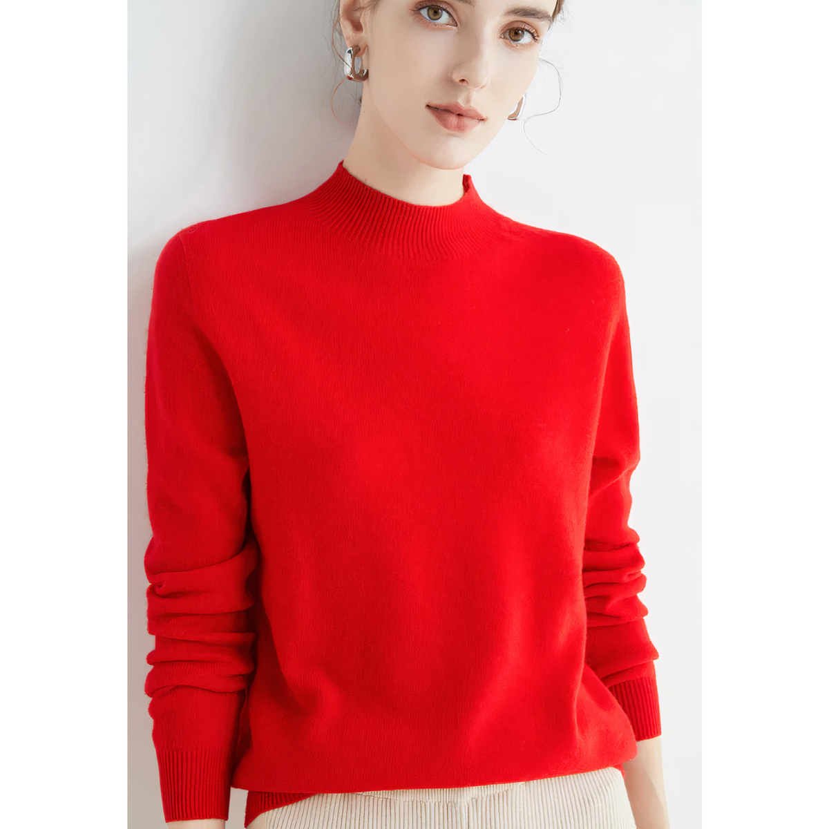 Amara | Women's Soft Knit Crew Neck Winter Jumper