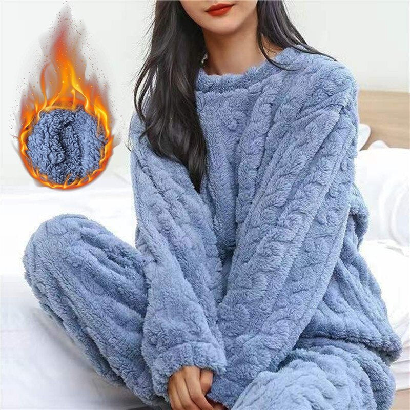 Sofia | Fleece Pyjama Set