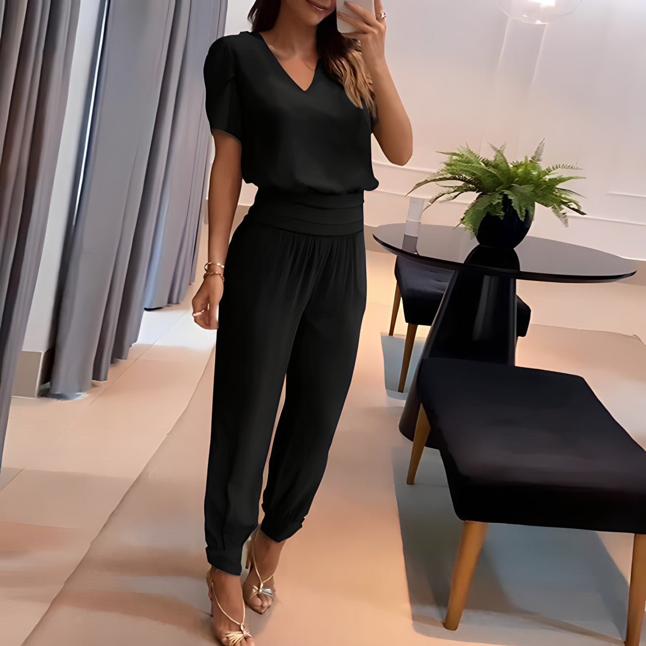 Noéline | Women's Printed Lounge Co-Ord Set