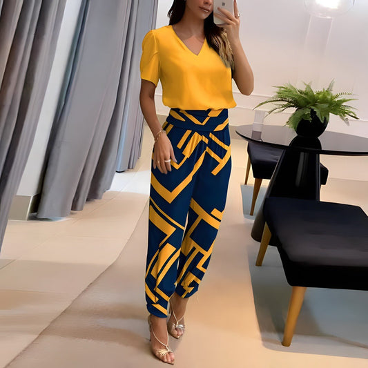 Noéline | Women's Printed Lounge Co-Ord Set