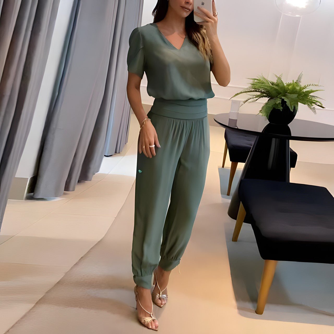 Noéline | Women's Printed Lounge Co-Ord Set