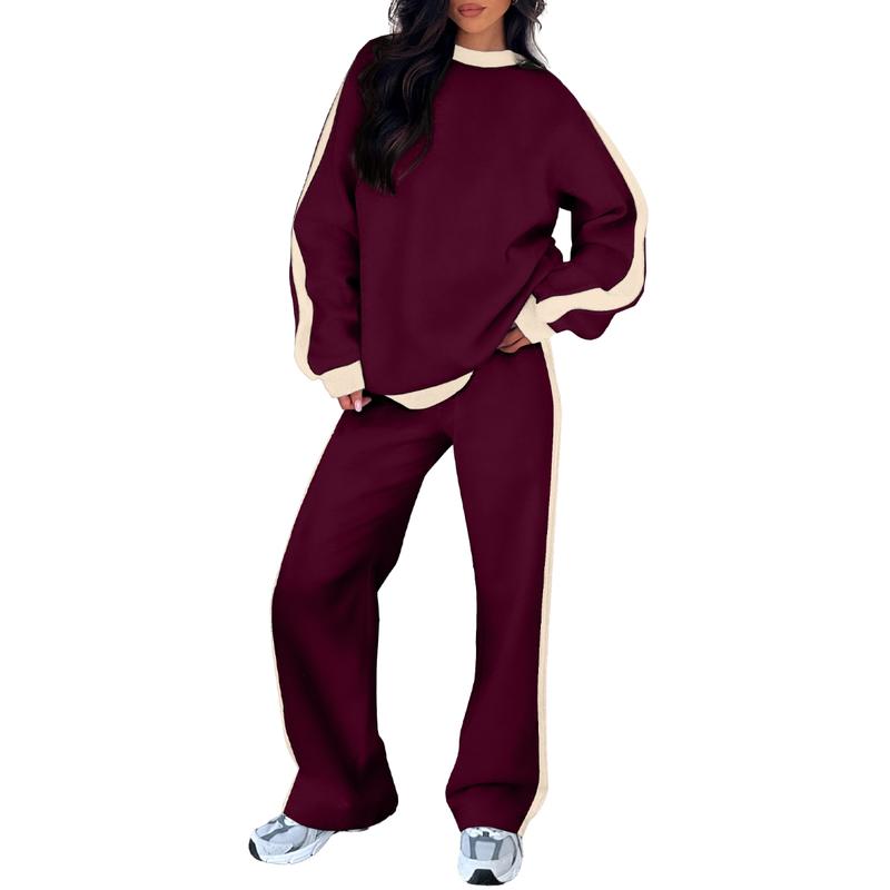 Seralyn | Women's Striped Two-Piece Lounge Set