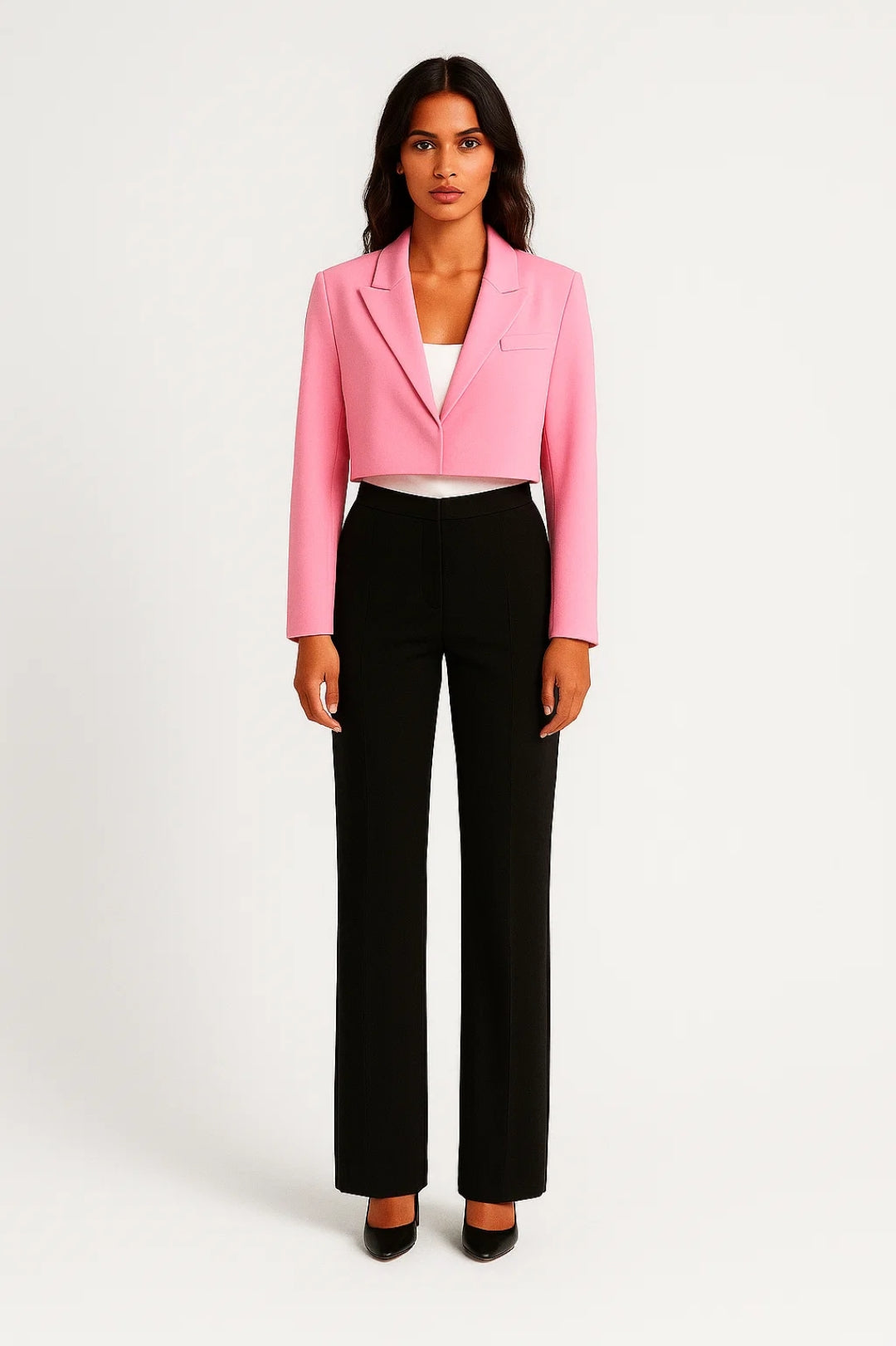 Vittoria | Cropped Tailored Blazer