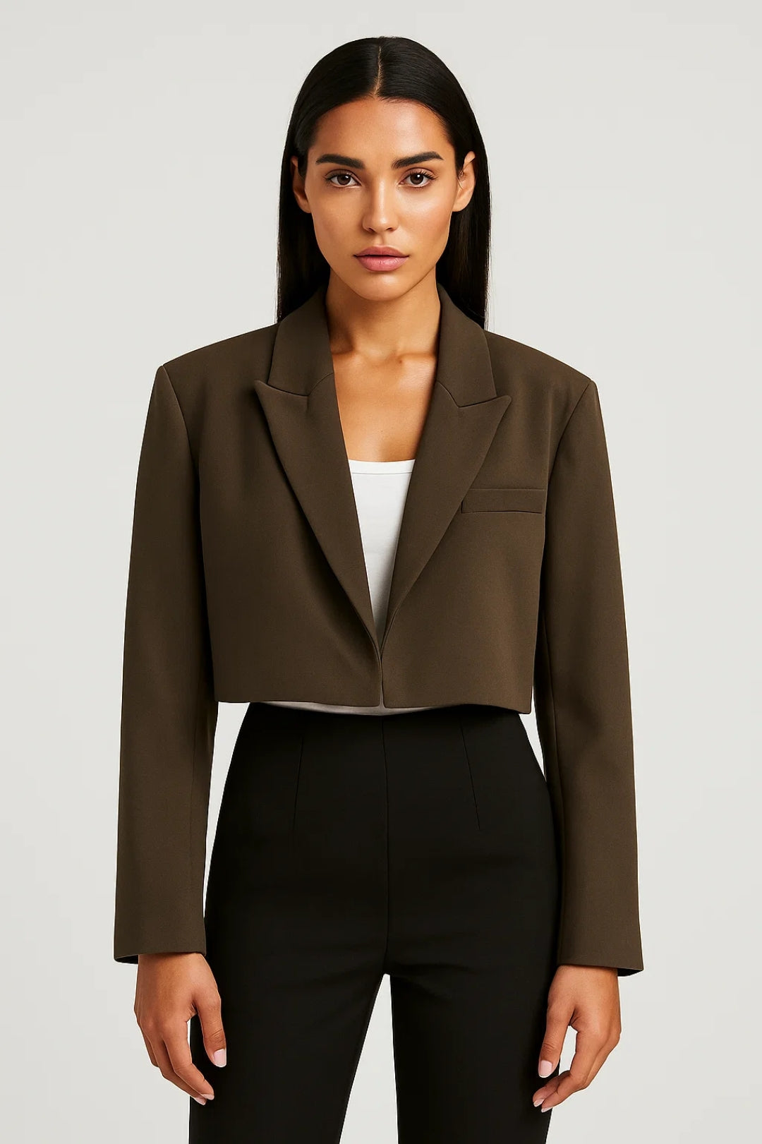 Vittoria | Cropped Tailored Blazer