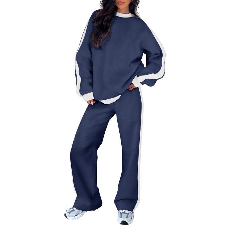 Seralyn | Women's Striped Two-Piece Lounge Set
