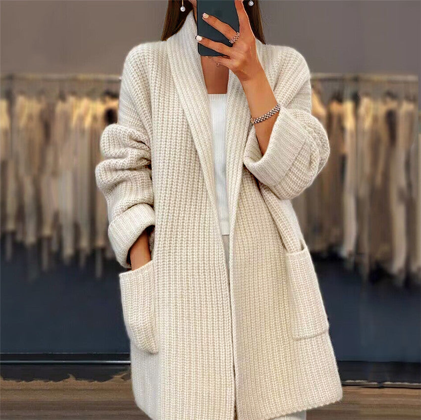 Séverine | Women's Textured Longline Cardigan