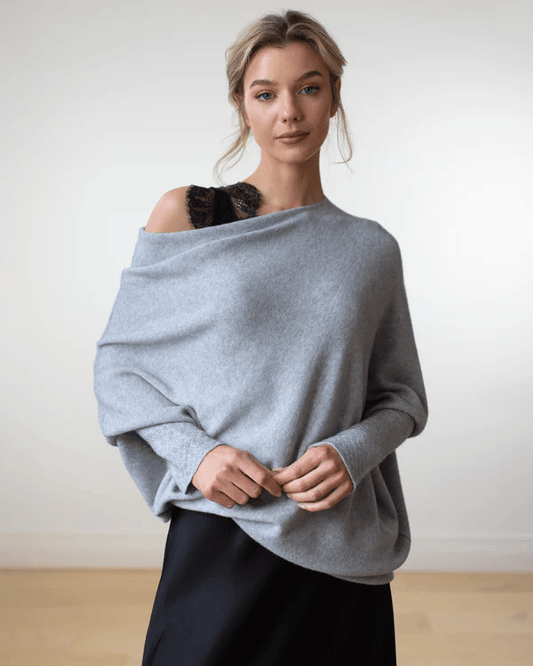 Seraphina | Off Shoulder Long Sleeve Sweater for Women