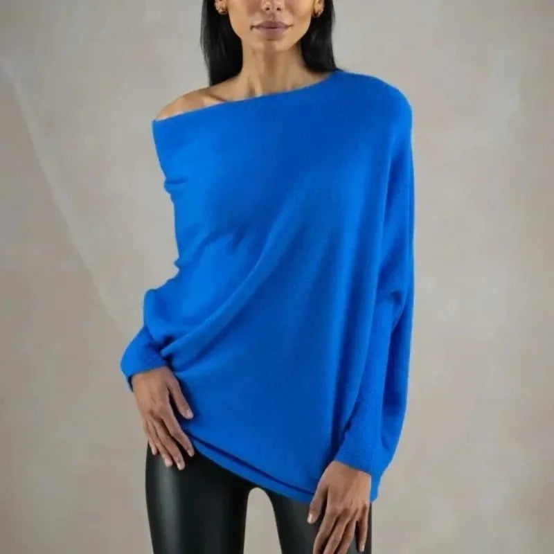 Seraphina | Off Shoulder Long Sleeve Sweater for Women