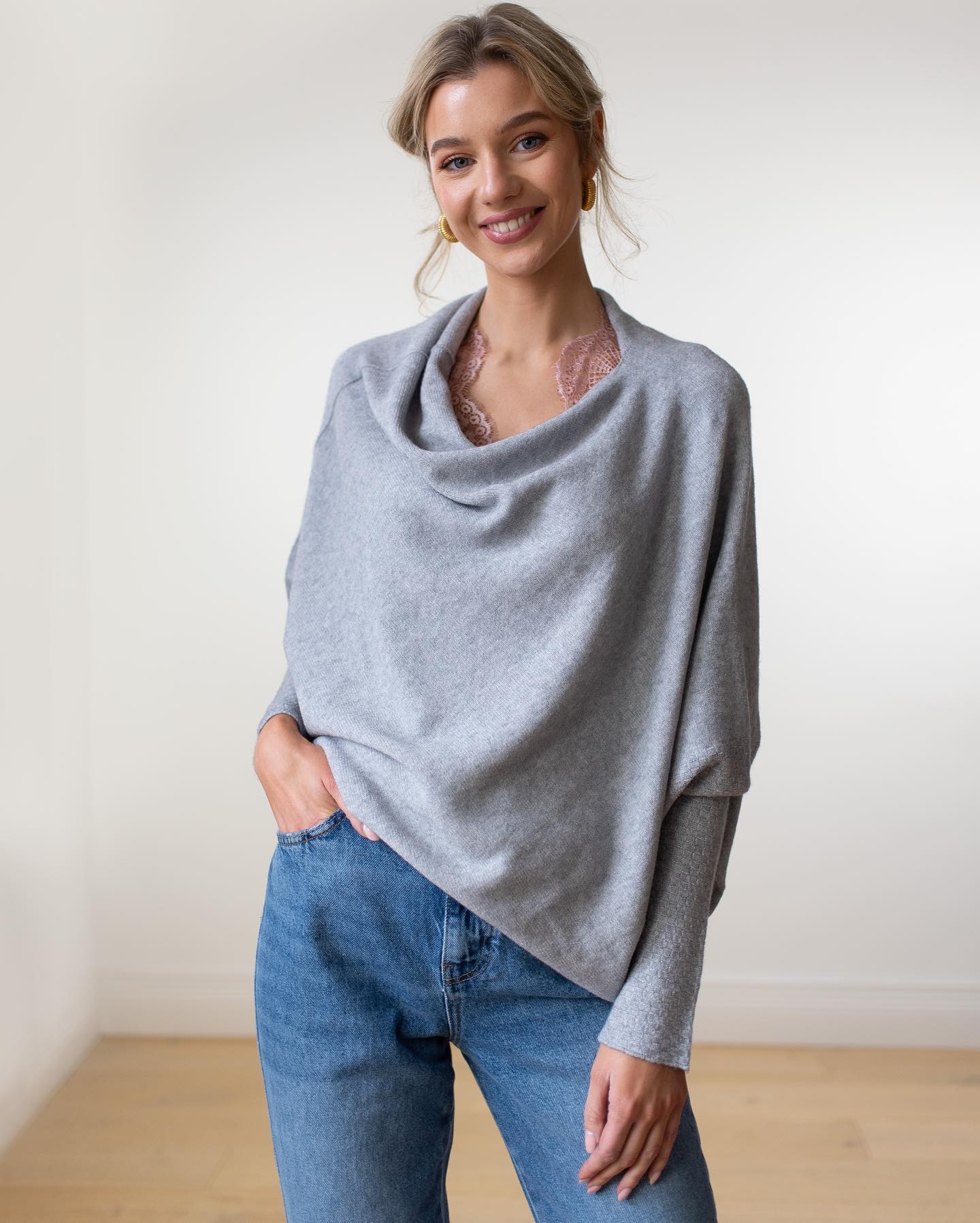 Seraphina | Off Shoulder Long Sleeve Sweater for Women