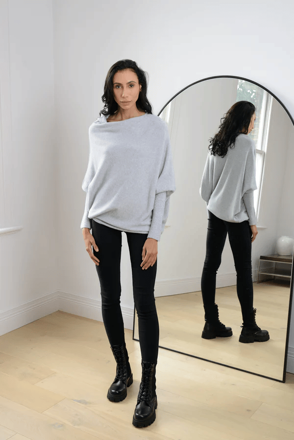Seraphina | Off Shoulder Long Sleeve Sweater for Women