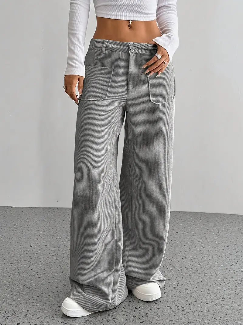 Loréa | Women's Tailored Wide-Leg Trousers