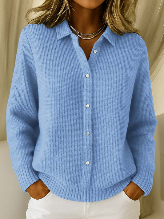 Roselyn | Button Front Knit Cardigan