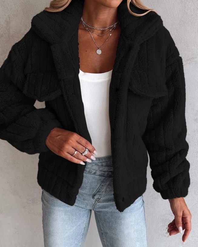 Tess | Women's Oversized Sherpa Jacket