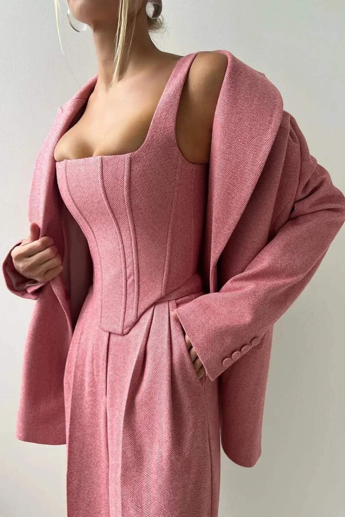 Séverine | Women's Tailored Jumpsuit and Blazer Set