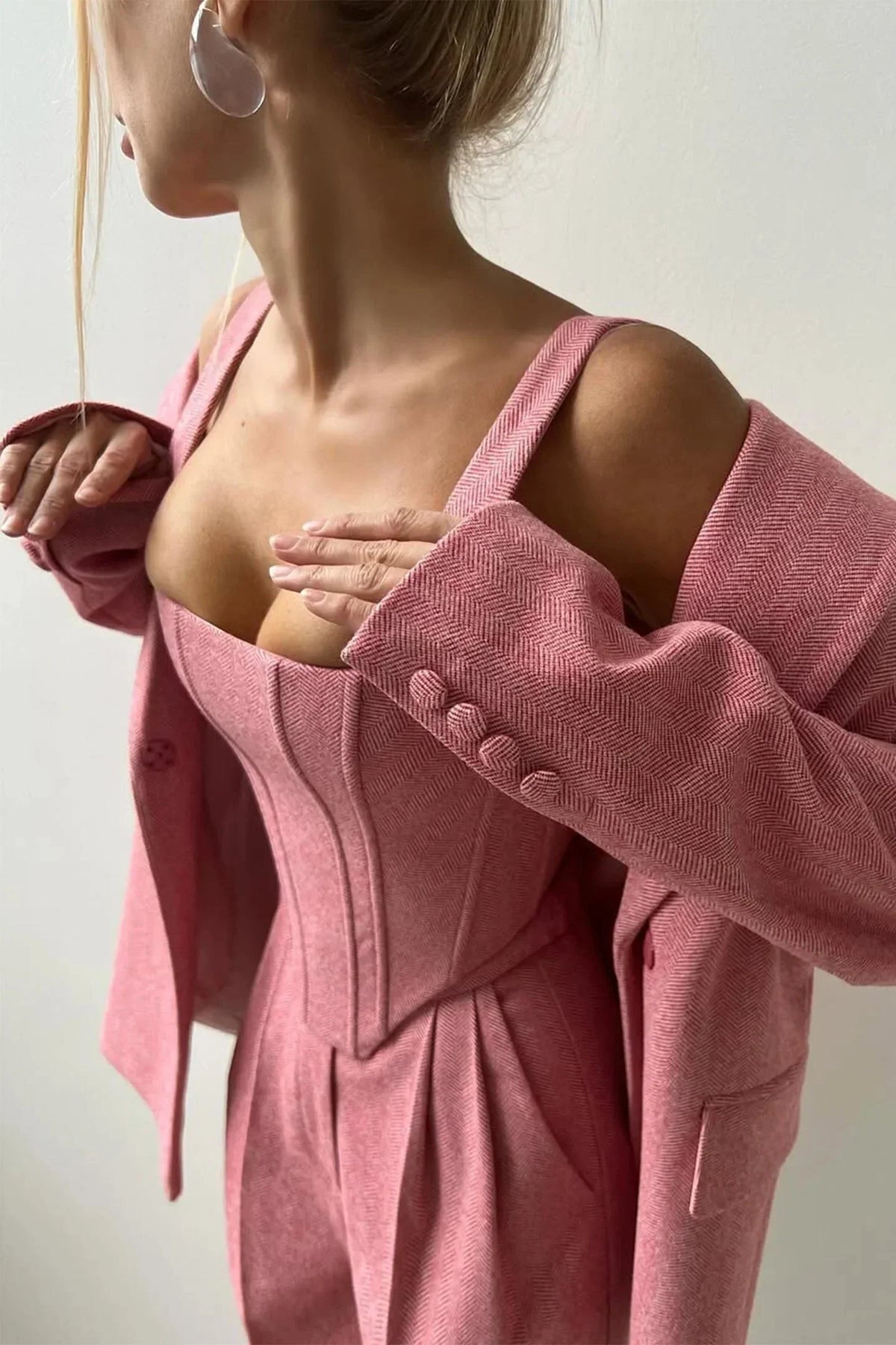 Séverine | Women's Tailored Jumpsuit and Blazer Set
