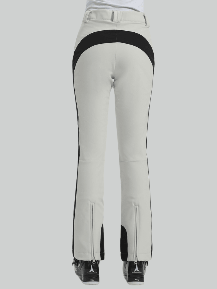 Torunn | Women's High Waisted Skinny Waterproof Ski Trousers with Snow Gaiters